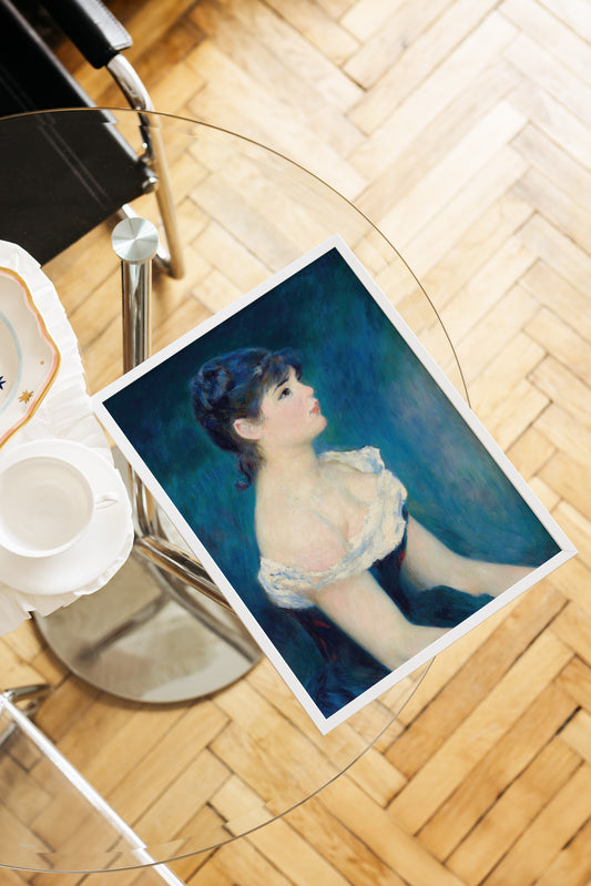 Renoir Buste de Femme de Profil Print
