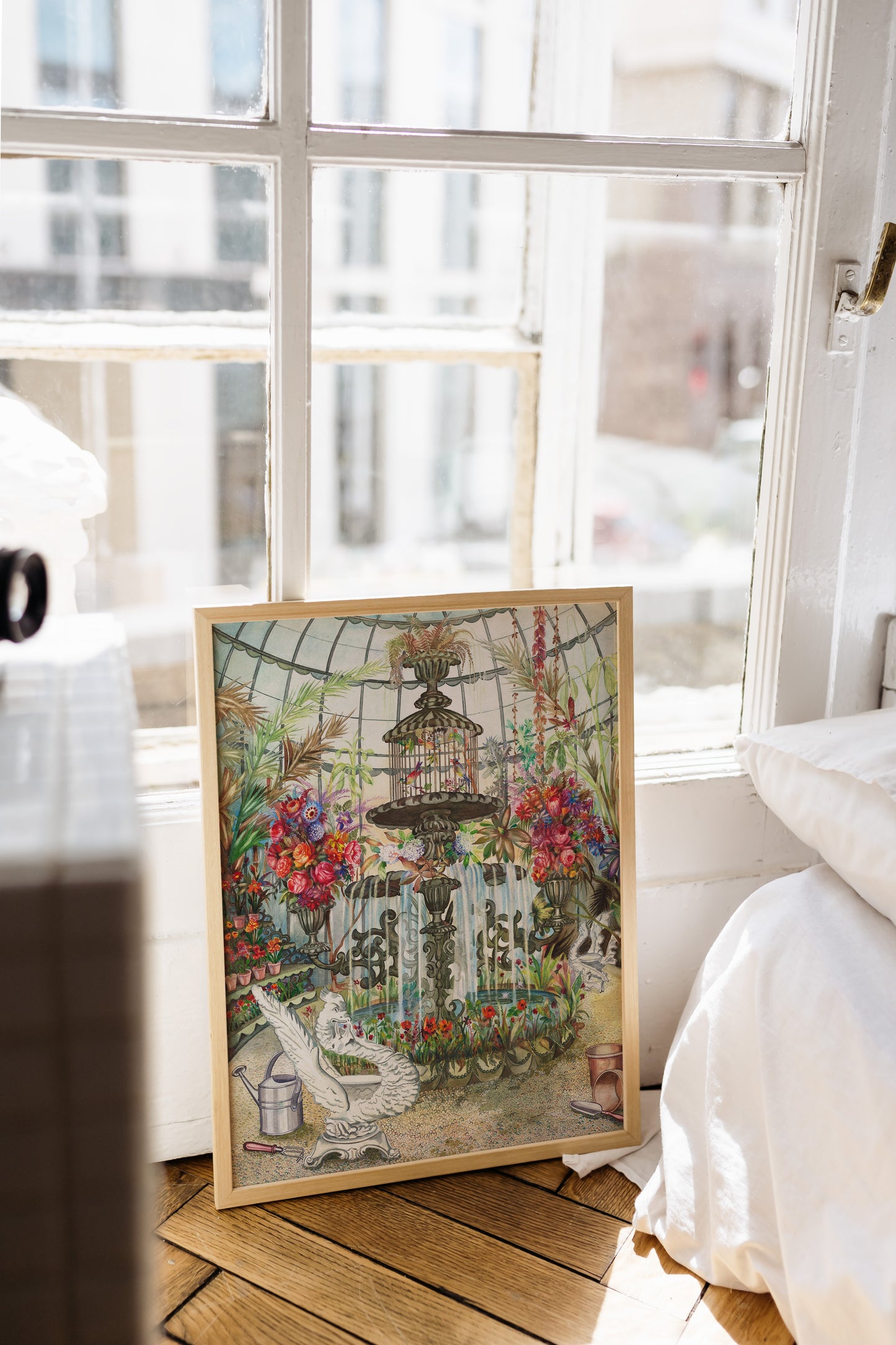 Conservatory Fountain Poster