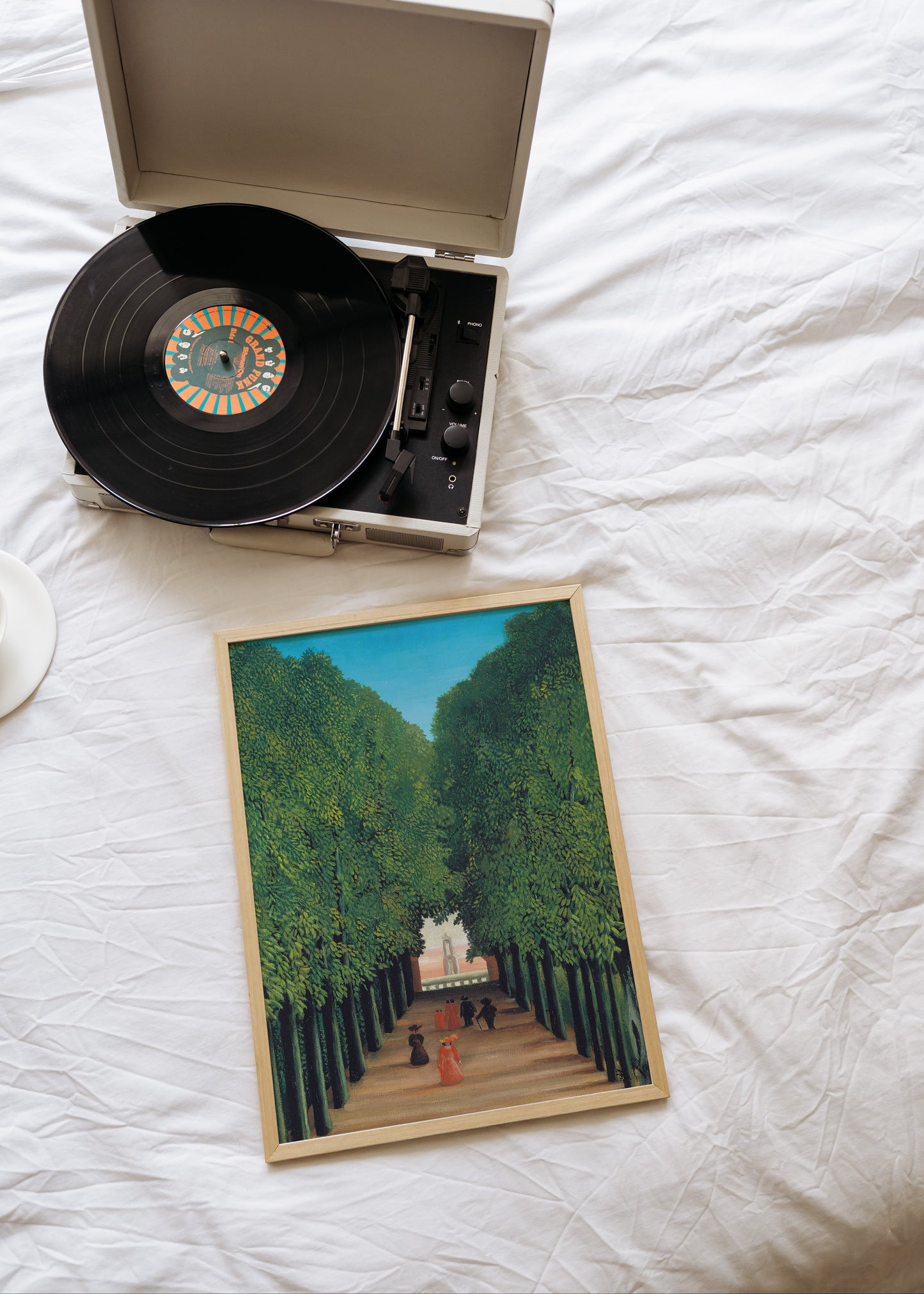 Henri Rousseau - The Avenue in Saint-Cloud Park Poster