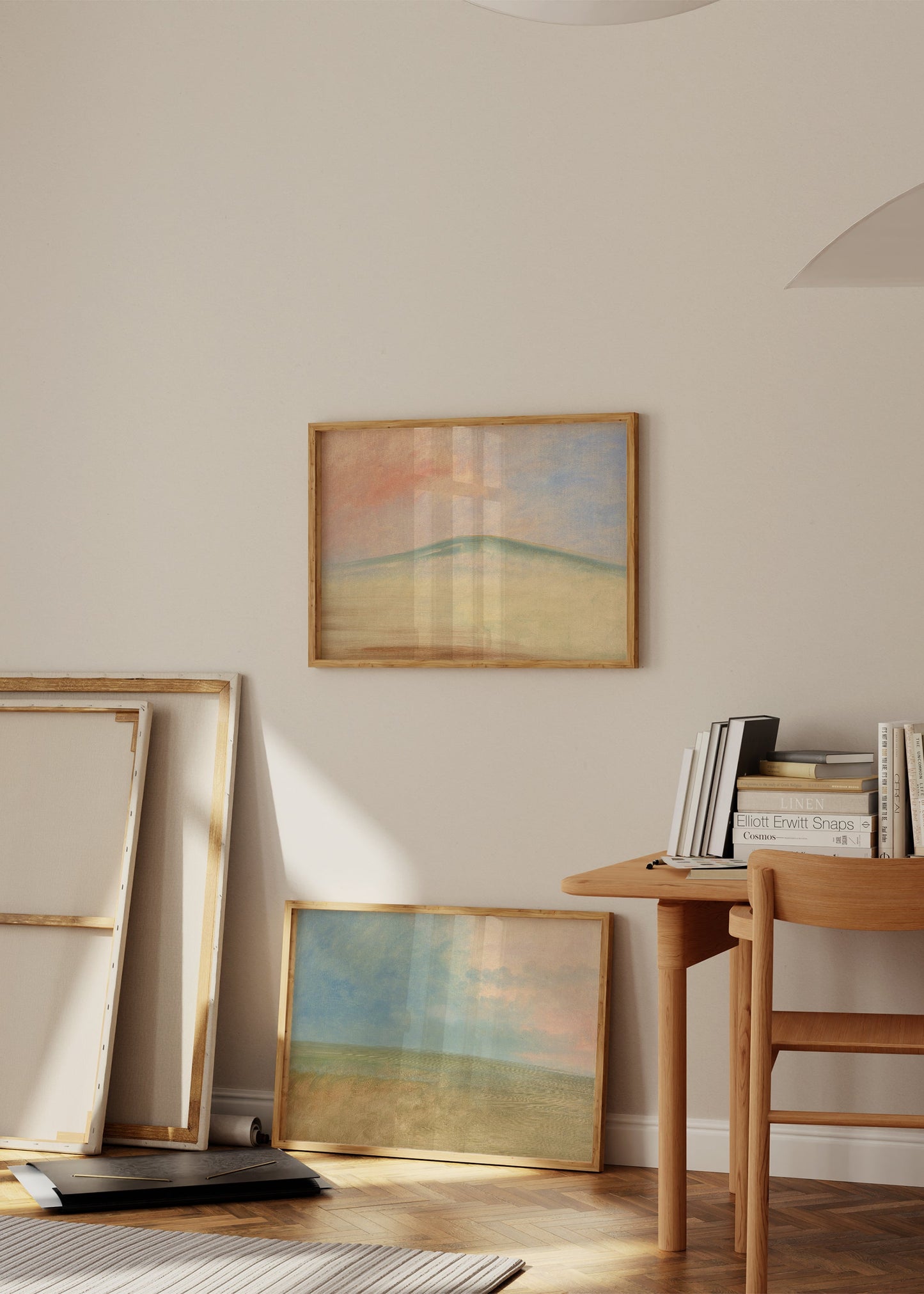 Abstract Mountain Poster