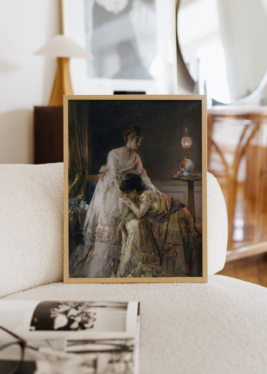 After the Ball Alfred Stevens Poster
