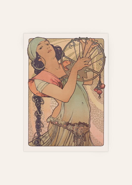 Alphonse Mucha Salomé Art Print