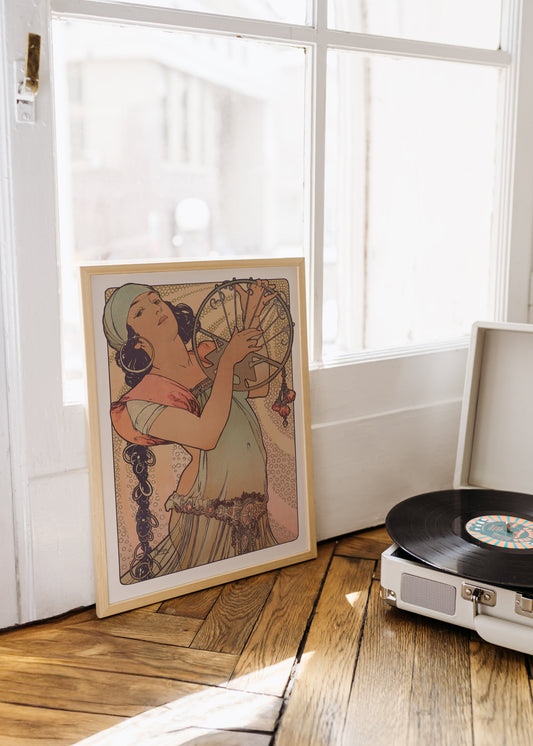 Alphonse Mucha Salomé Art Print