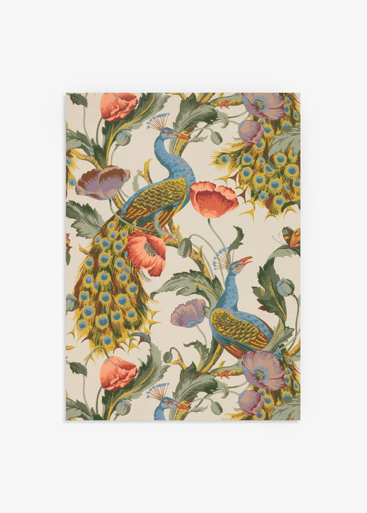 The Peacock Pattern Print