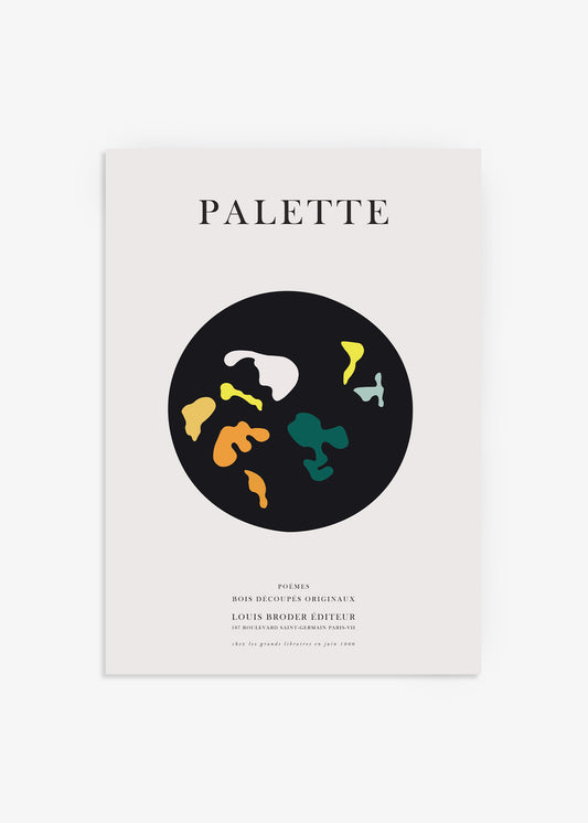 The Artist Palette Poster