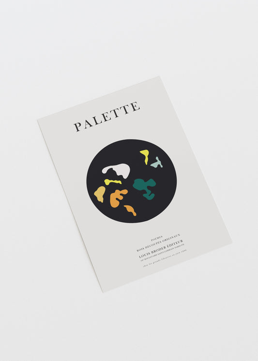 The Artist Palette Poster