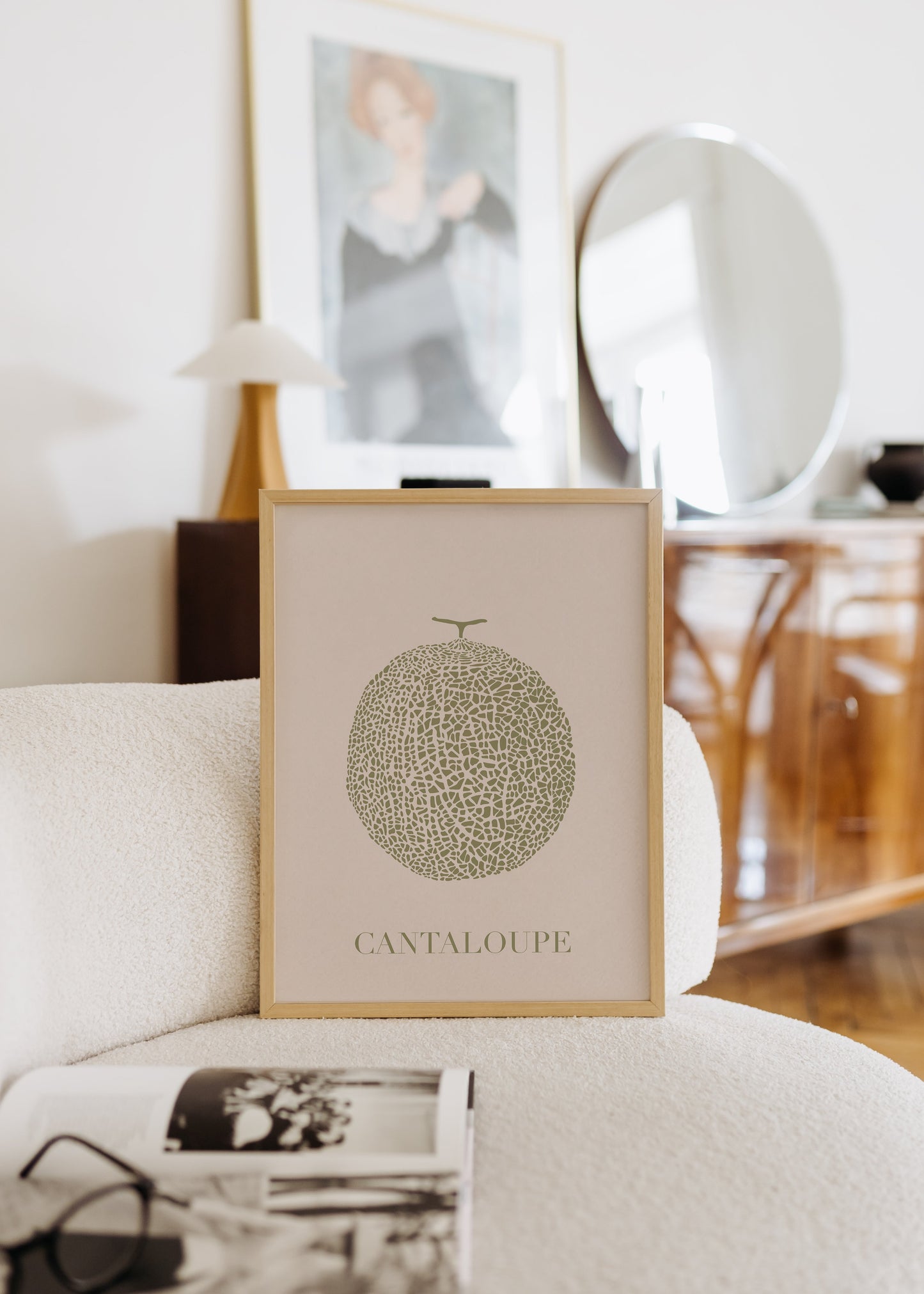 Cantaloupe Melon Poster