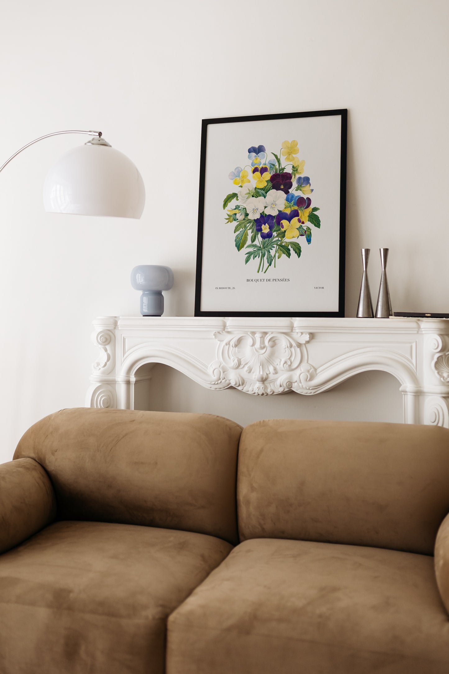 Bouquet de Pensées Poster