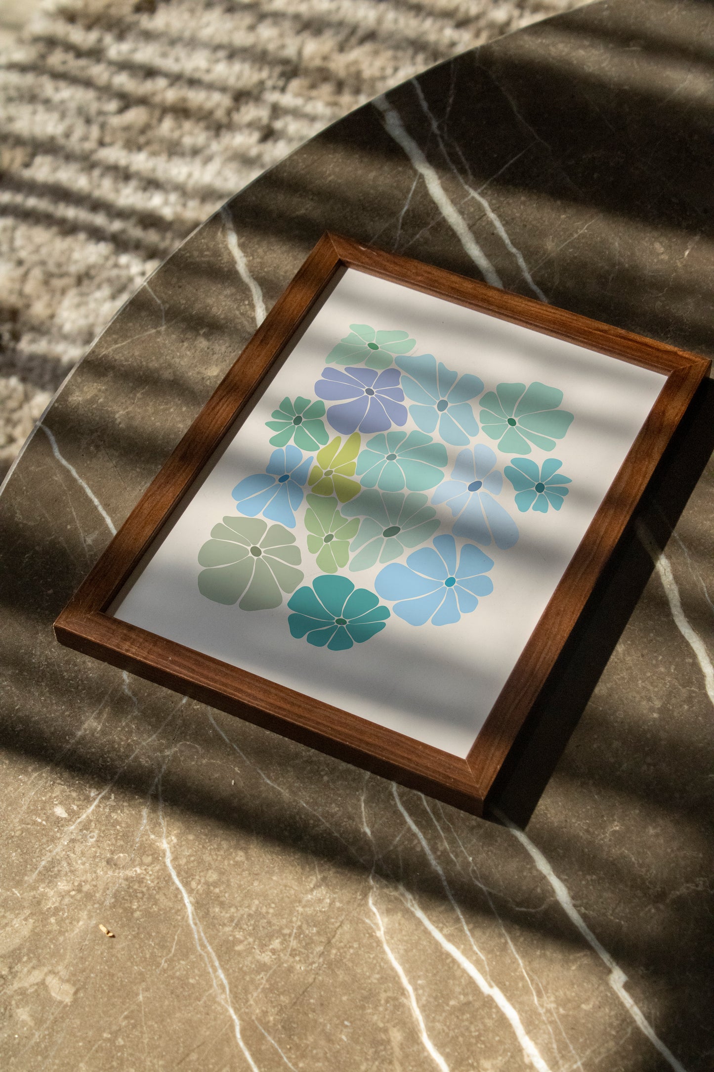 Floral Cut-Outs Poster