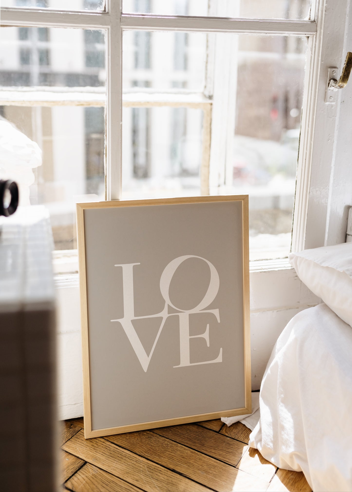 Love in Taupe Poster