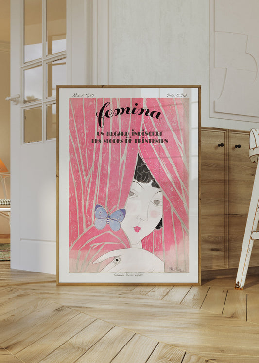 The Fashion Magazine Cover Poster