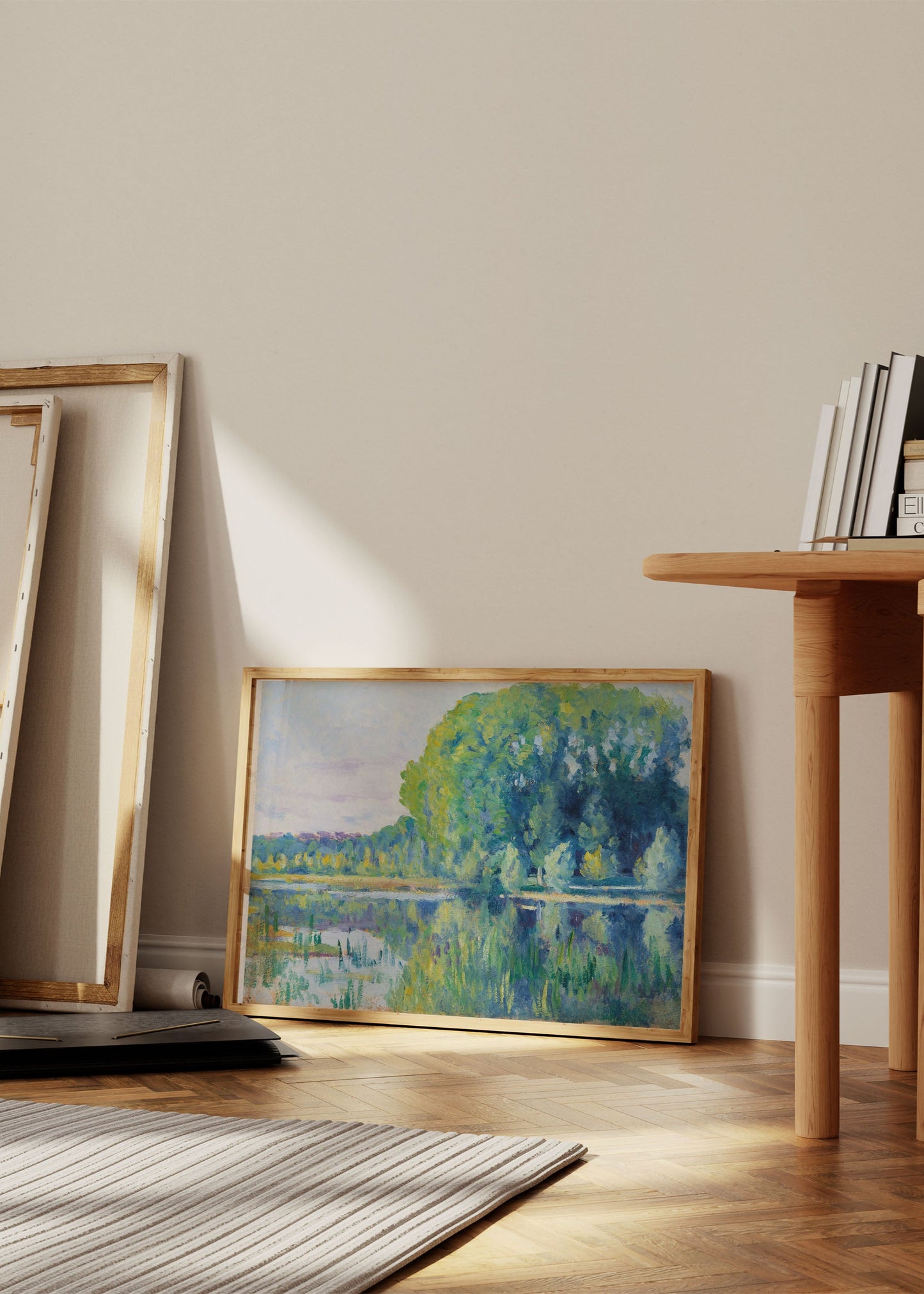 The Pond at Moulineux Poster