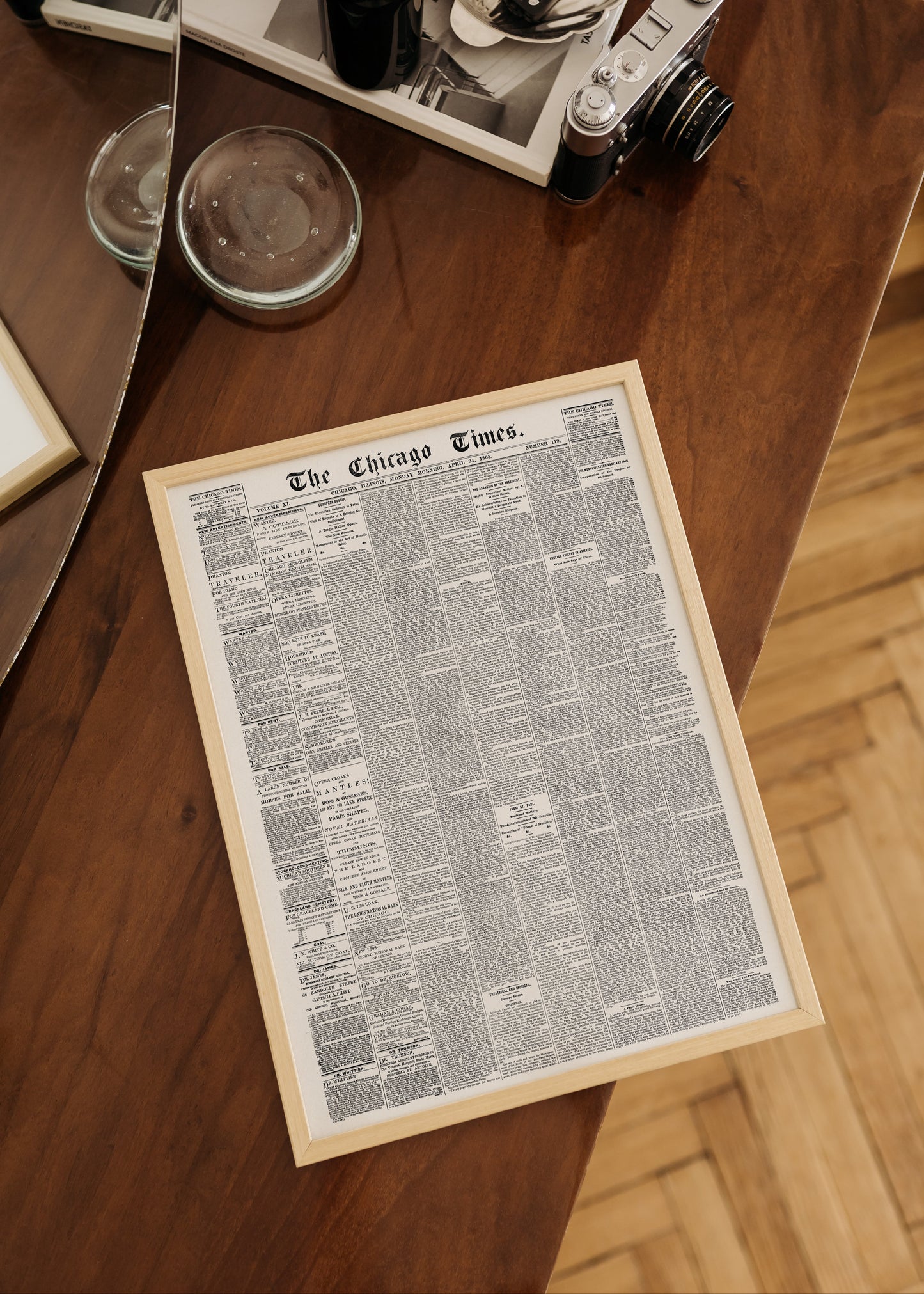 The Chicago Times Newspaper Poster