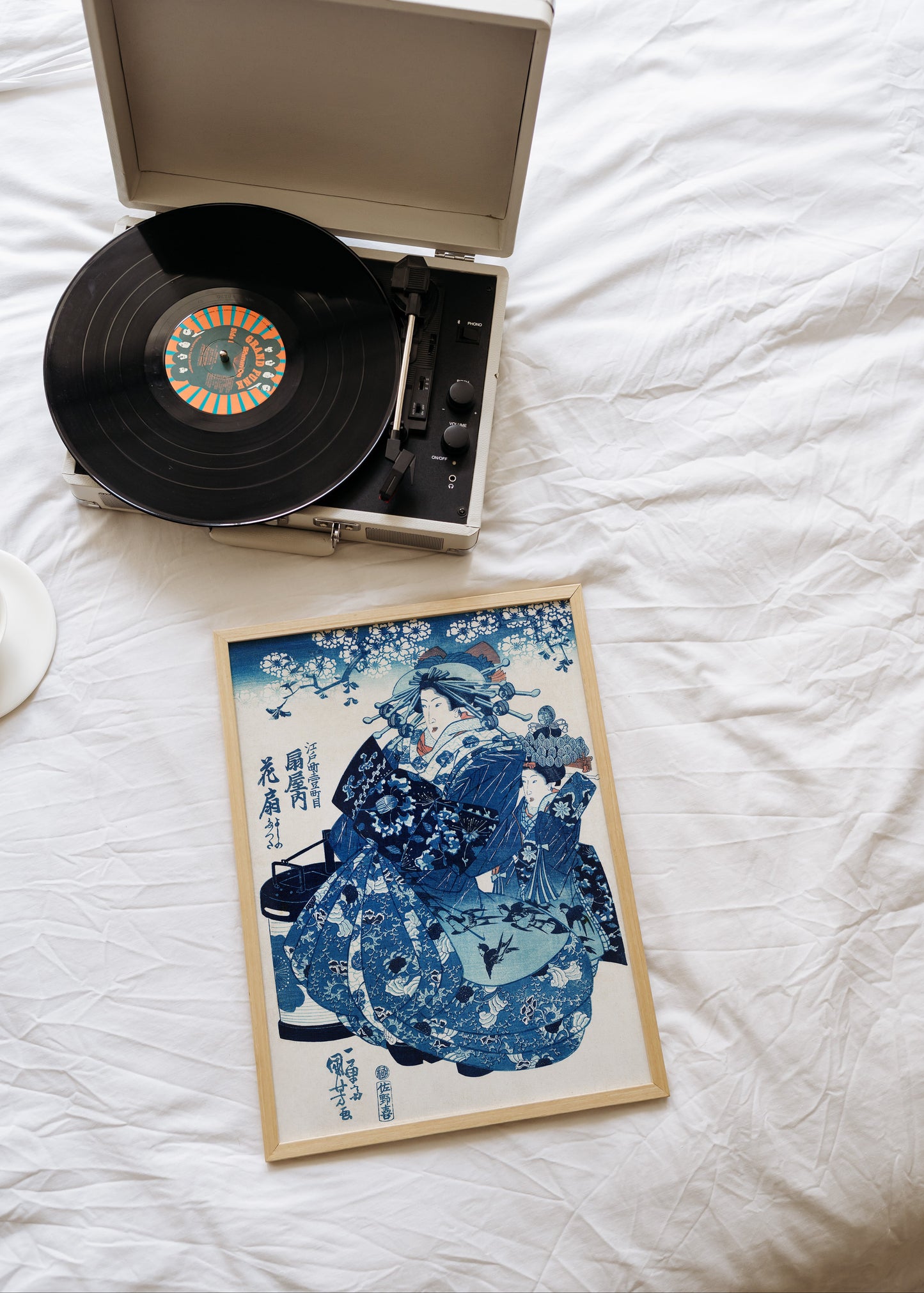 Japanese Woman Ukiyo-e Poster