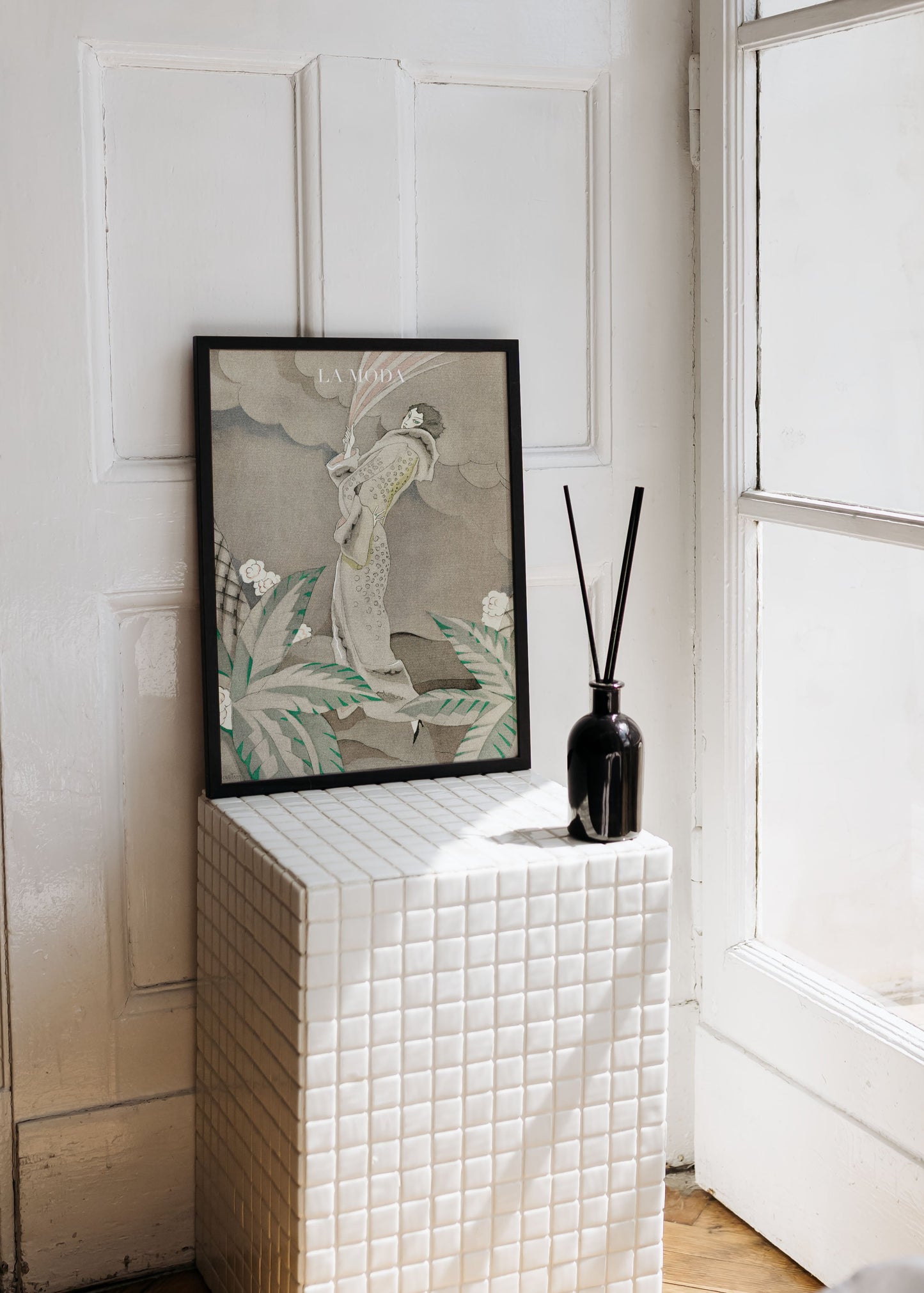 La Mode Fashion Illustration Poster