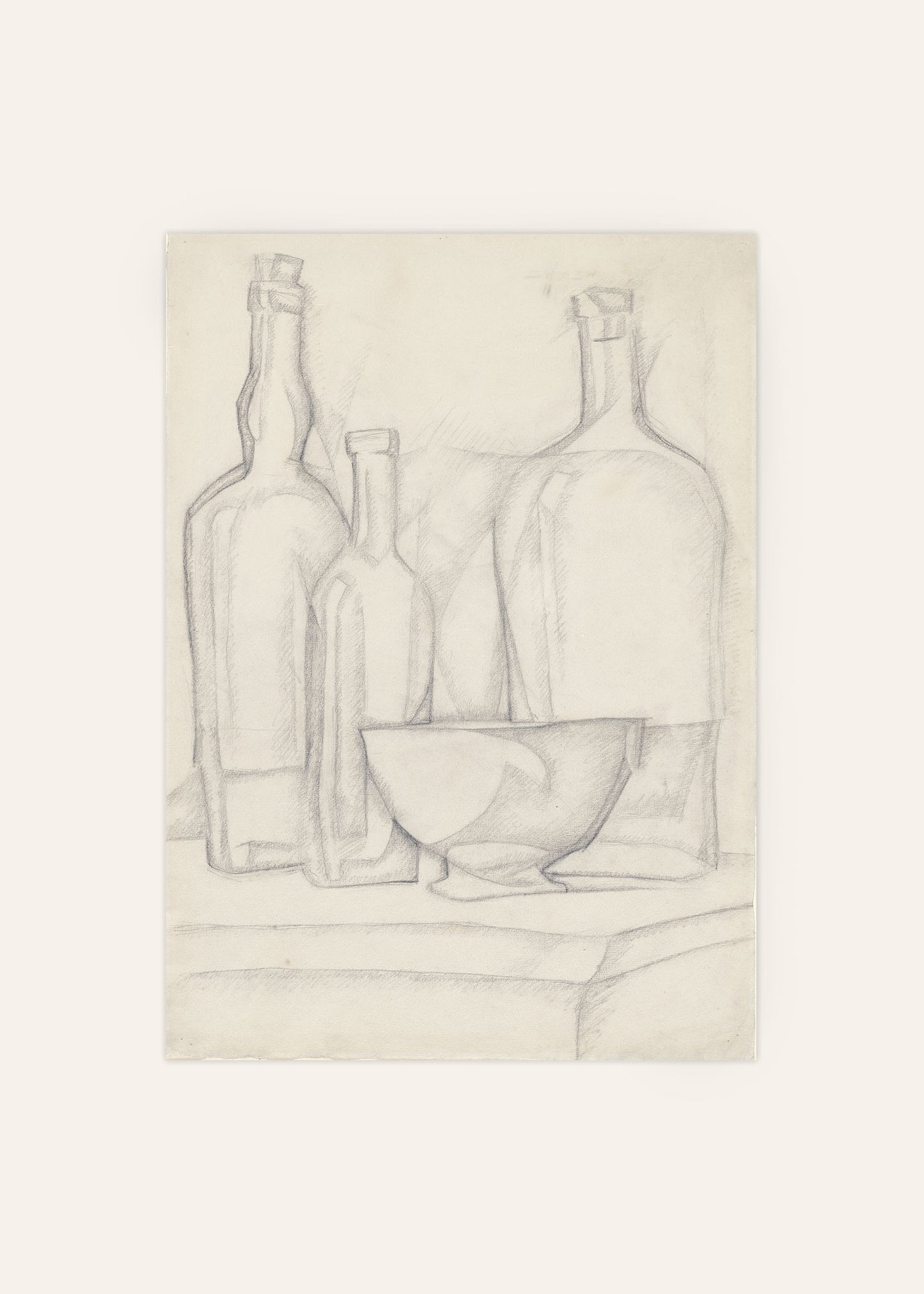 Still Life Sketch Poster