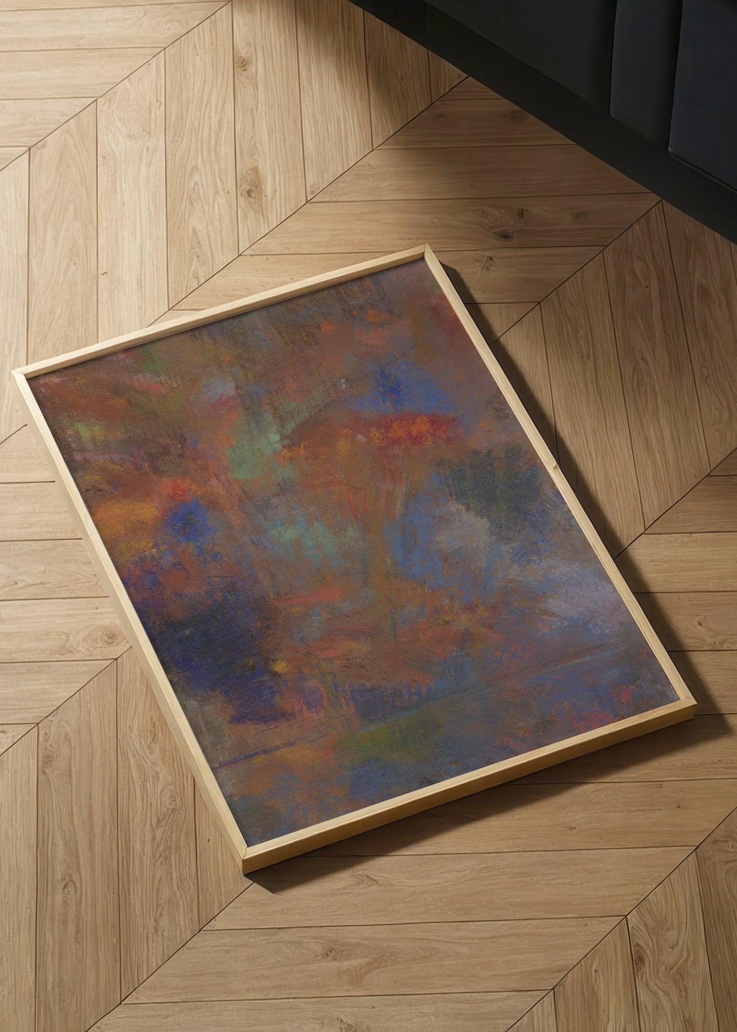 Abstract Pastel Poster