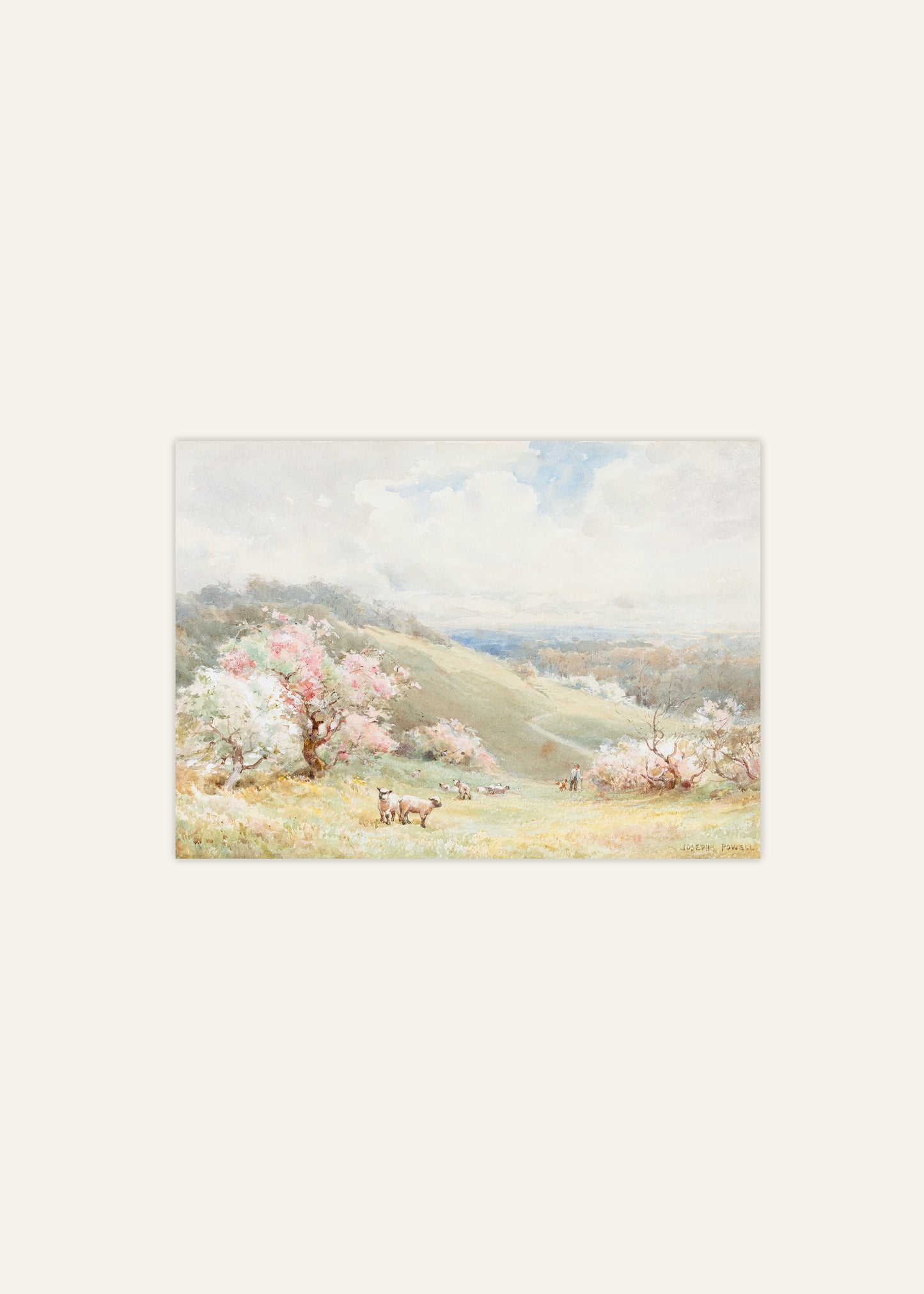 Spring Landscape Poster