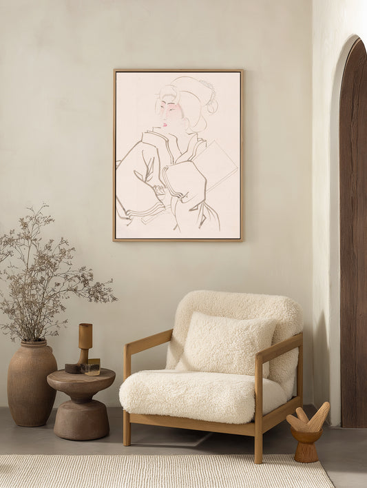 Sketch of a Woman Poster