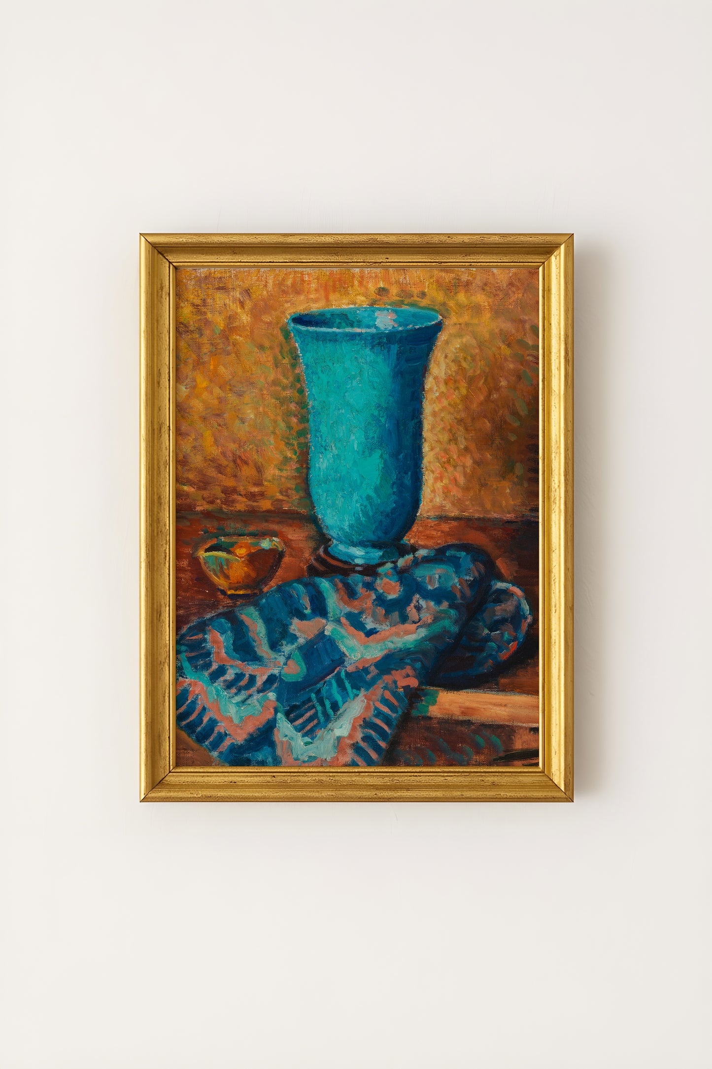 Alfred William Finch Sininen Maljakko Poster