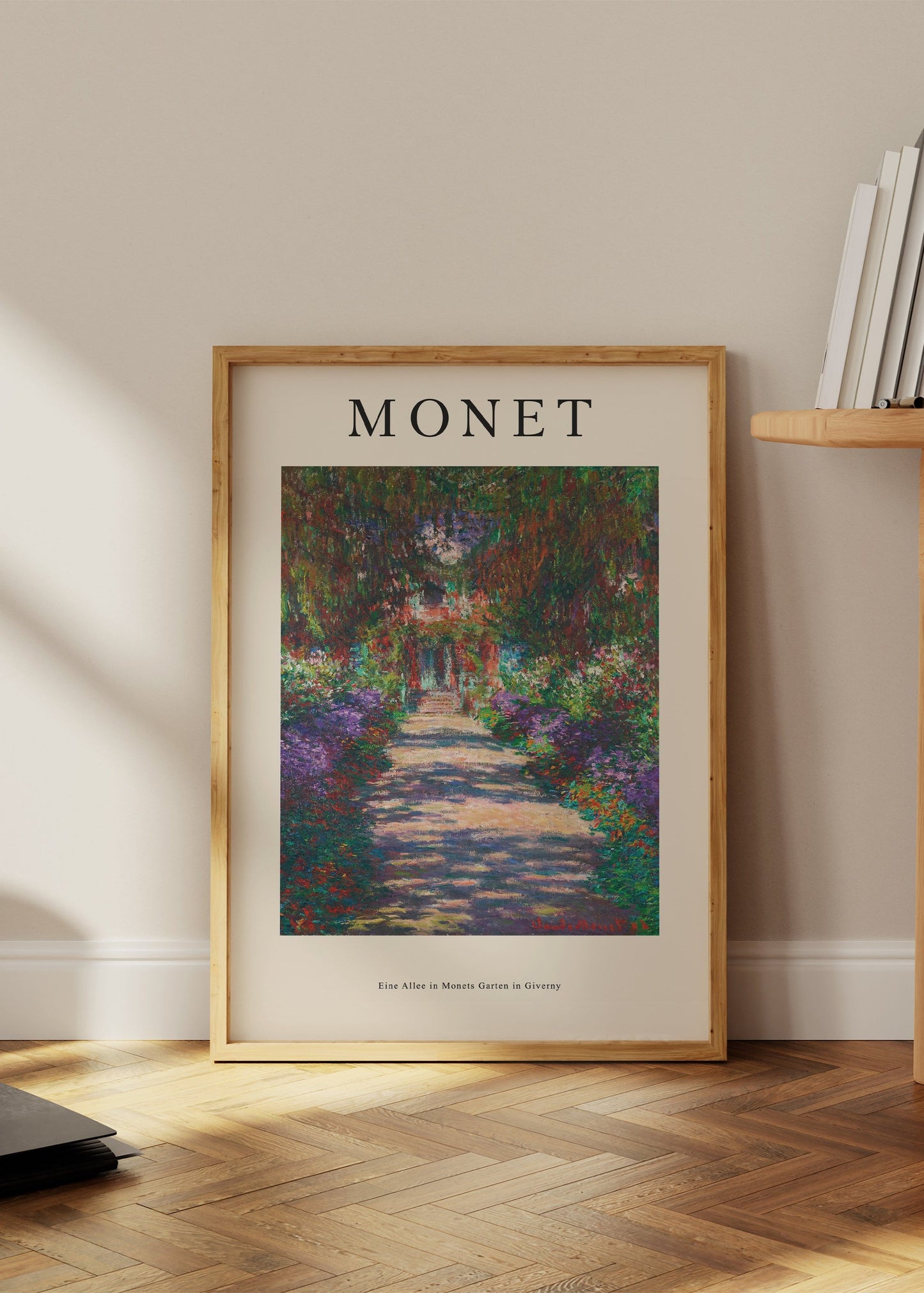 Claude Monet Eine Allee in Giverny 1902 Poster