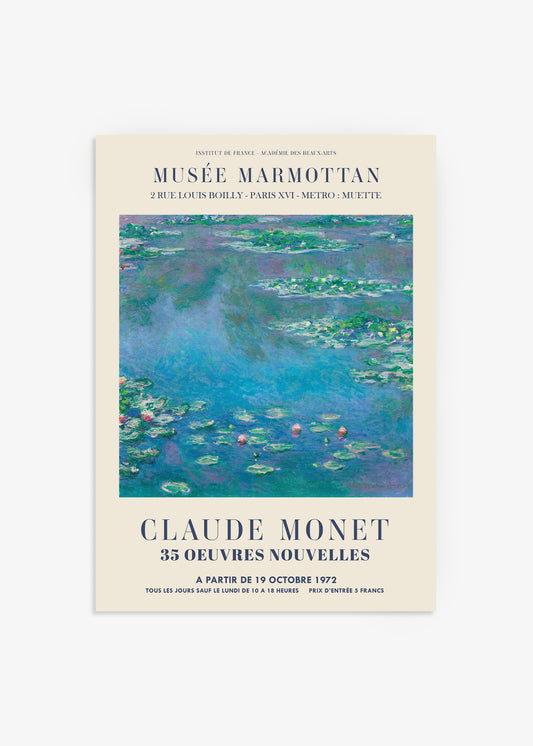 Claude Monet Water Lilies 1906 Print