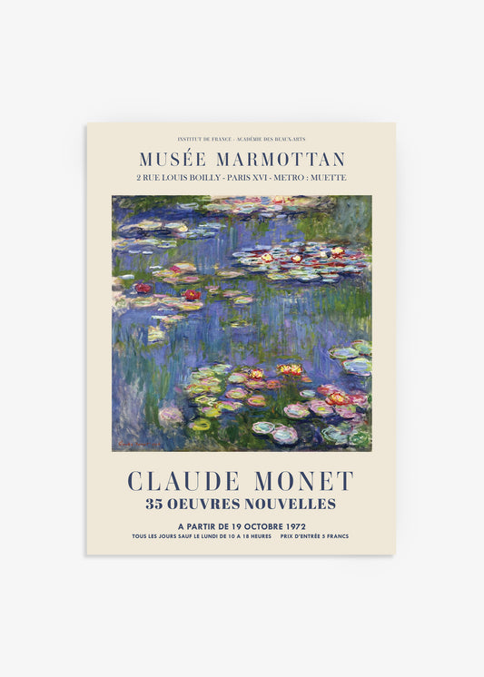 Claude Monet Water Lilies Print