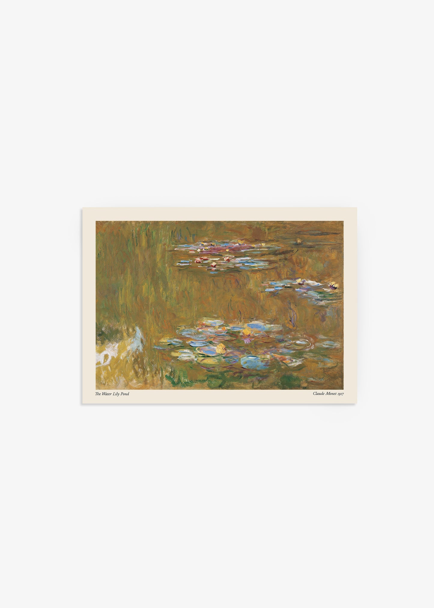 Monet - The Water Lily Pond Poster