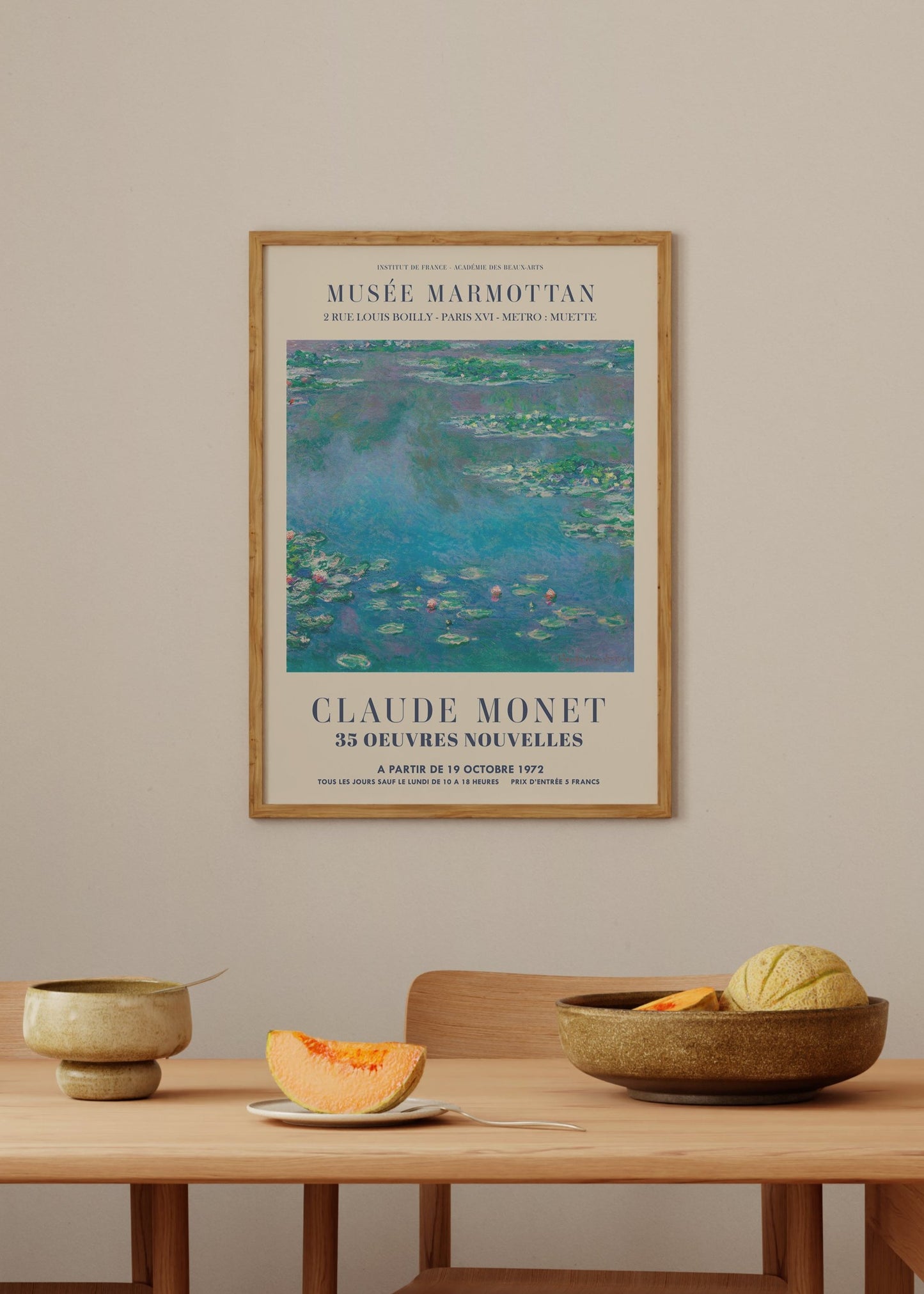 Claude Monet Water Lilies 1906 Print