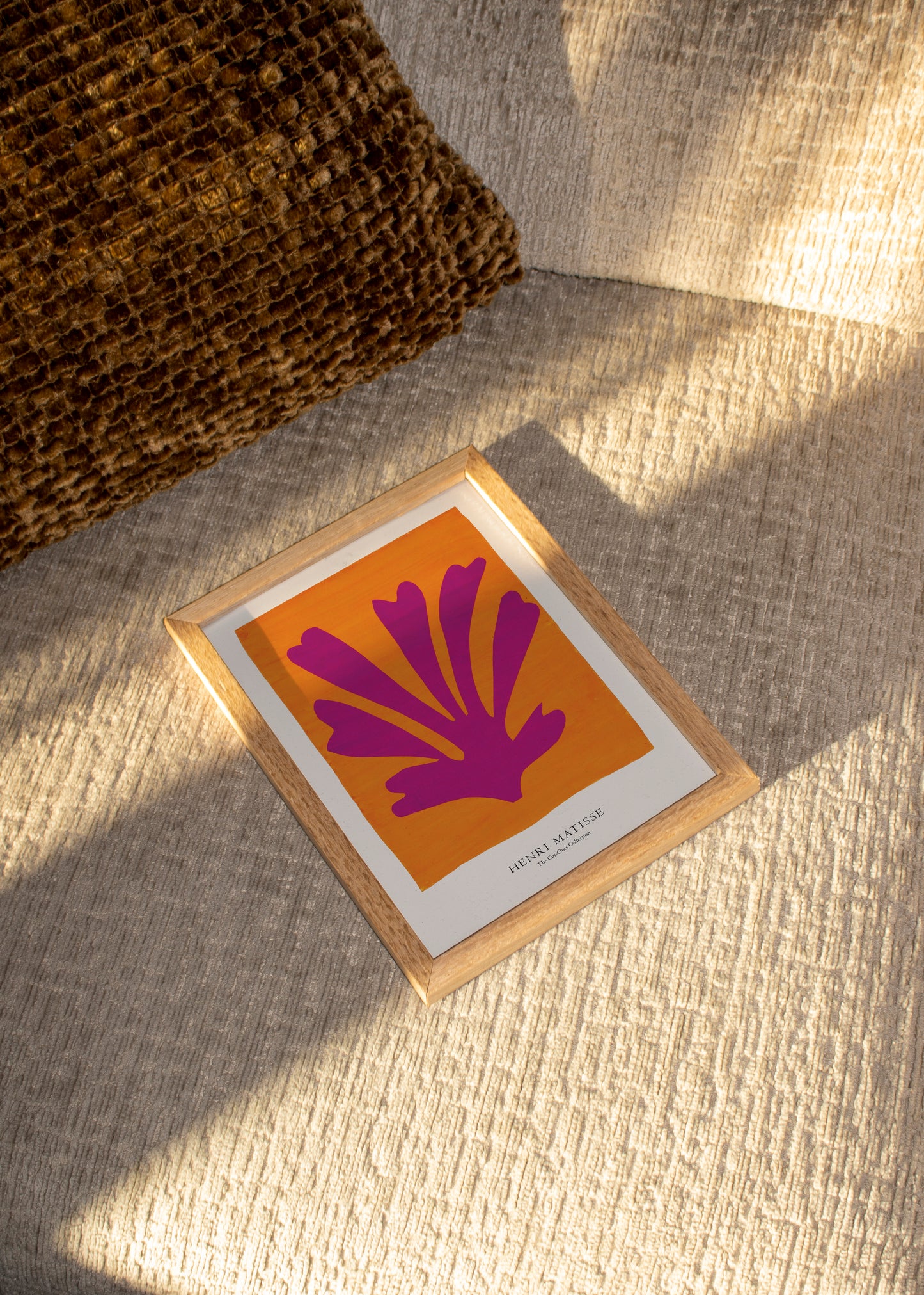 Henri Matisse The Cut Outs Print Side View