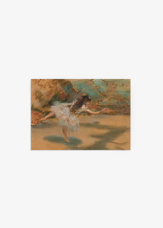 Edgar Degas Danseuse sur une pointe Print