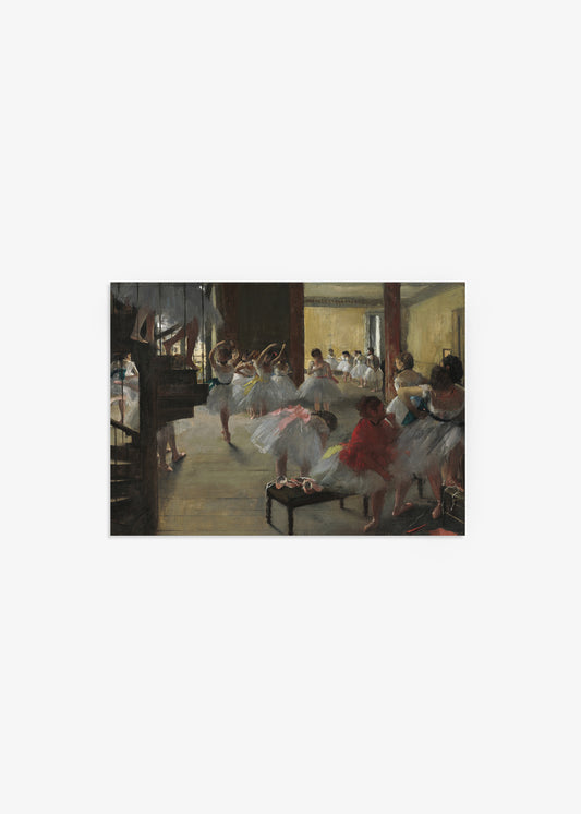 Degas - The Dance Class Poster