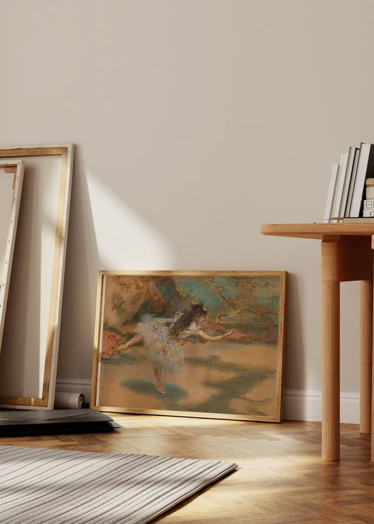 Danseuse sur une pointe Print Edgar Degas