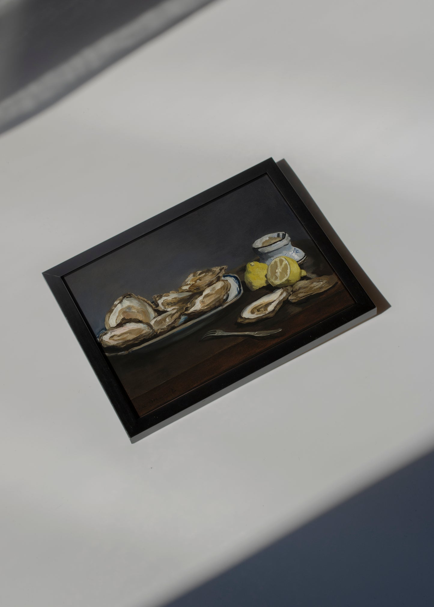 Oysters and Lemons Poster