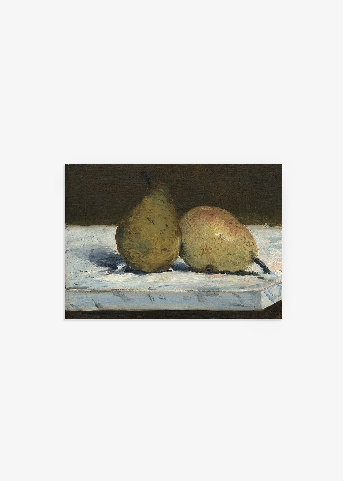 Édouard Manet - Pears Still Life Poster