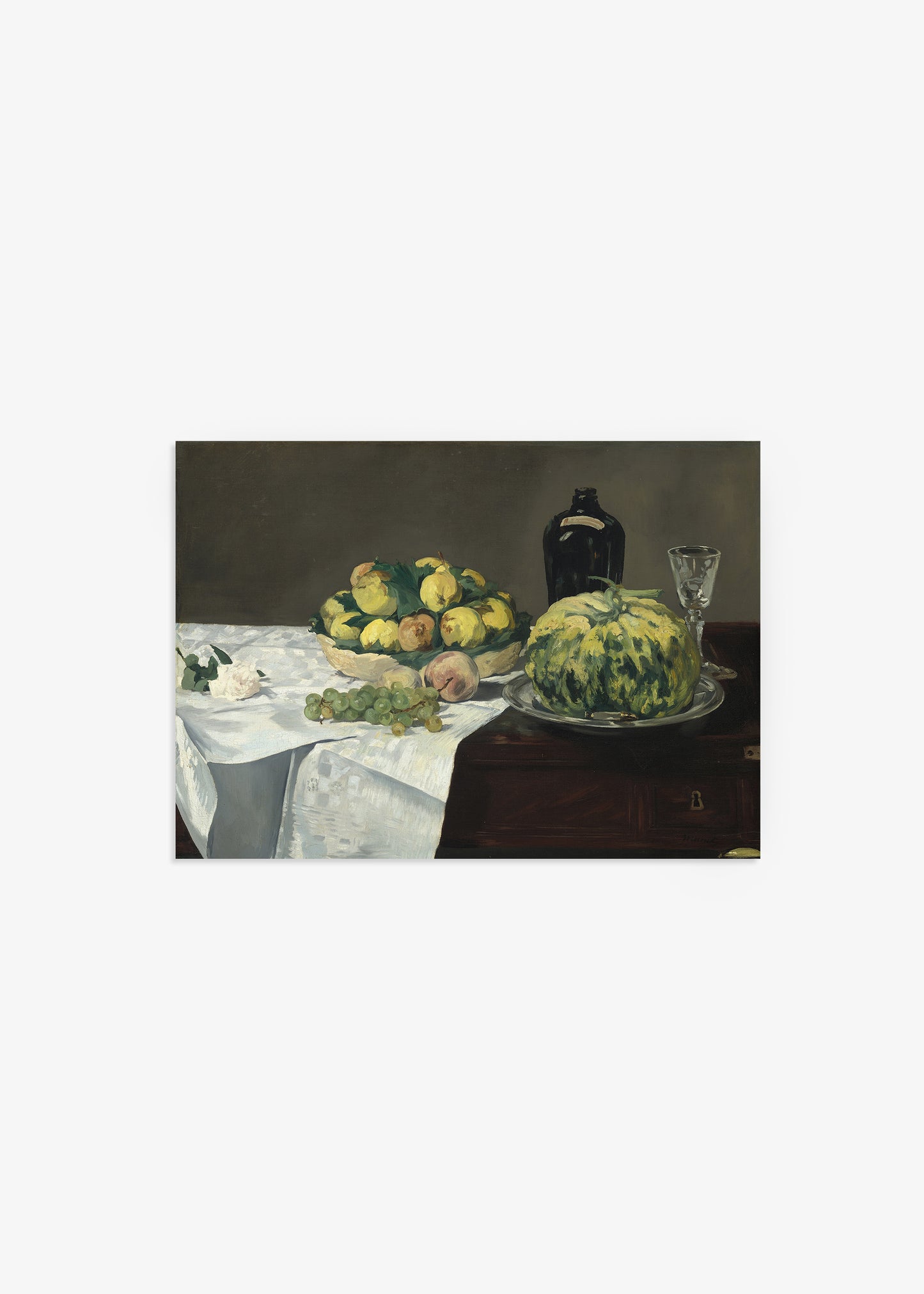 Édouard Manet - Melon and Peaches Poster