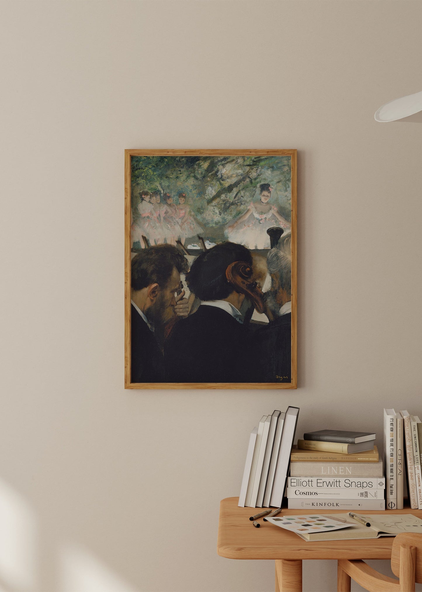 Edgar Degas - Orchestra Musicians 1872 Print