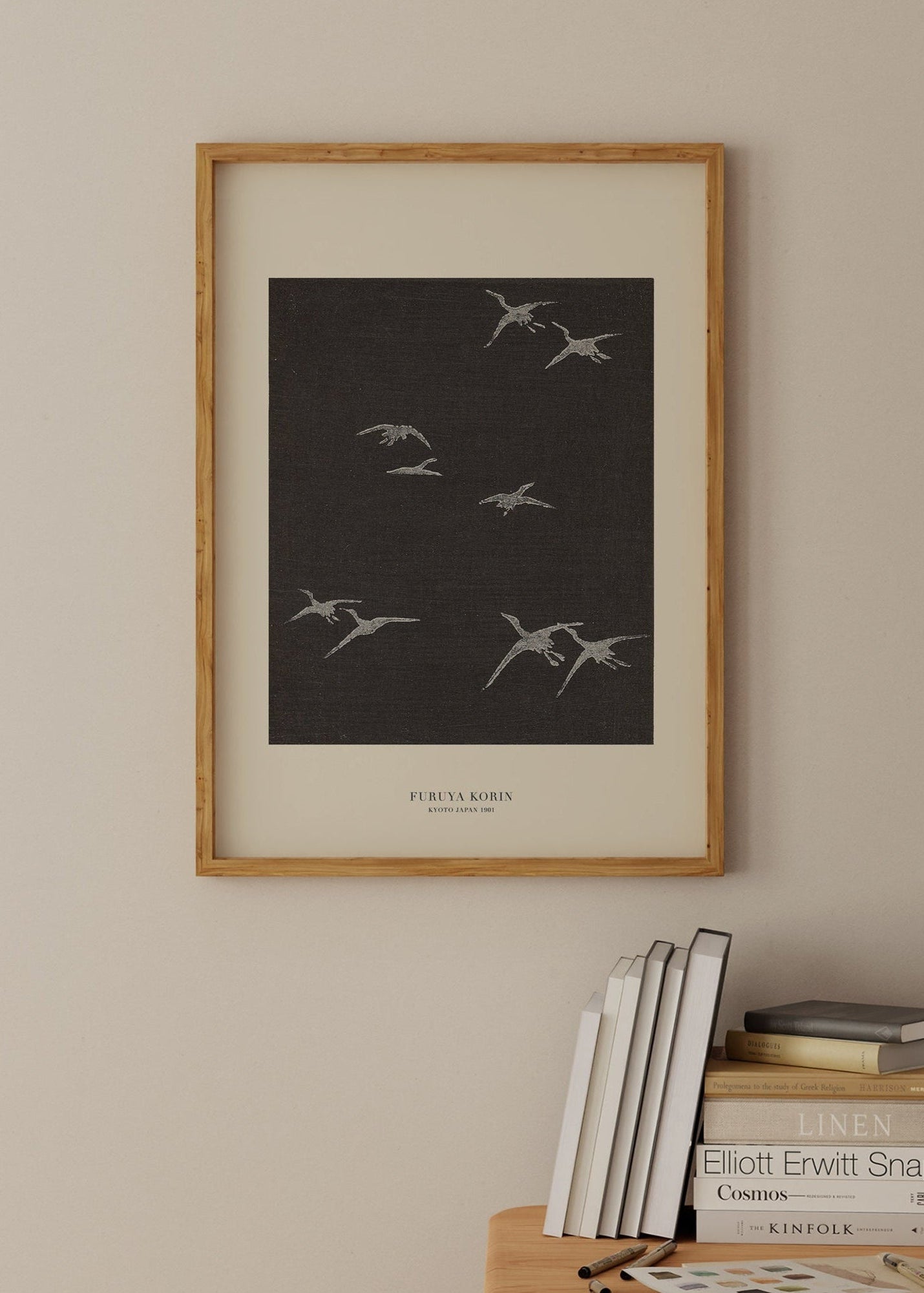 Japandi Woodblock No.3 Poster