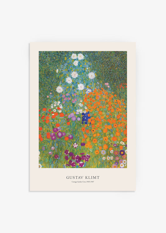 Cottage Garden Circa 1905-1907 Print