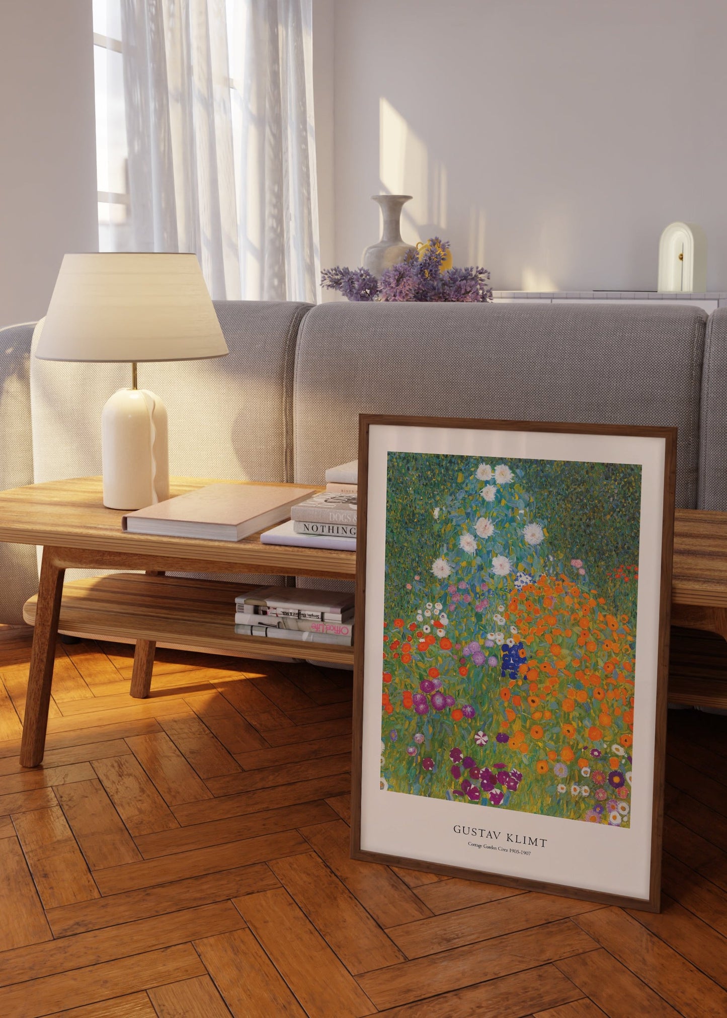 Cottage Garden Circa 1905-1907 Print
