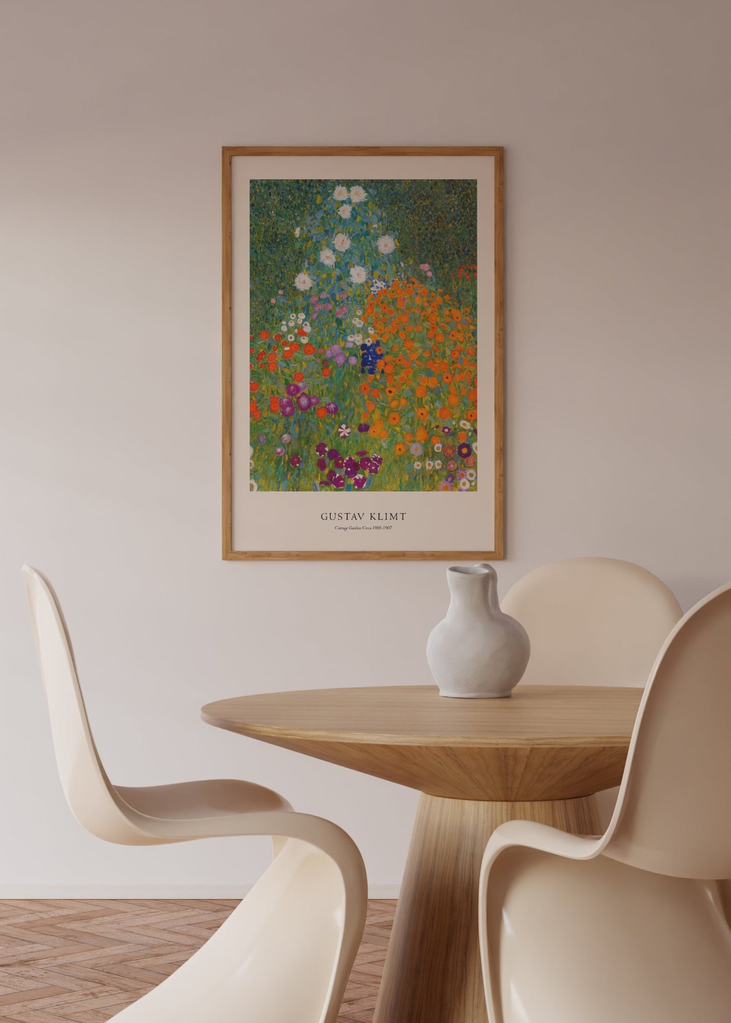 Cottage Garden Circa 1905-1907 Print