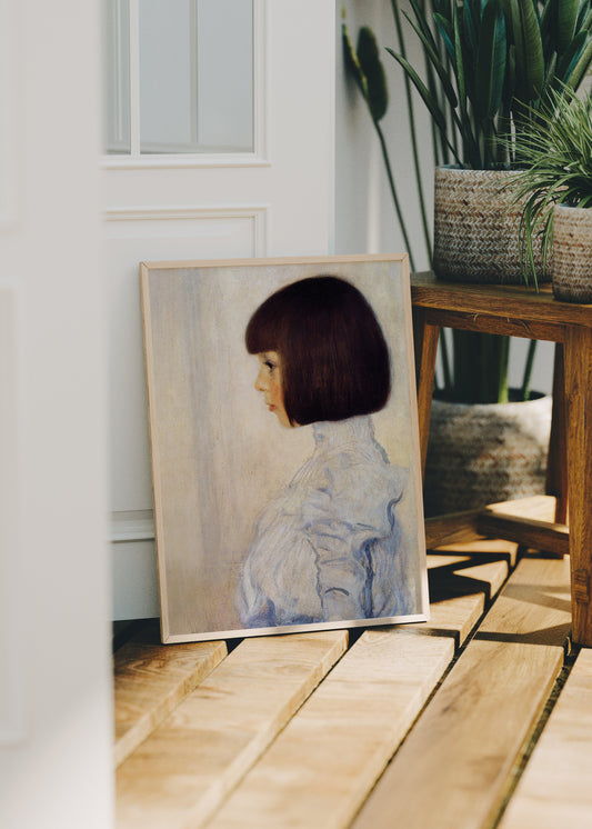 Portrait of Helene Klimt Print