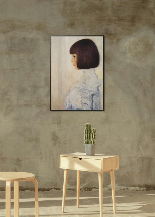 Portrait of Helene Klimt Print