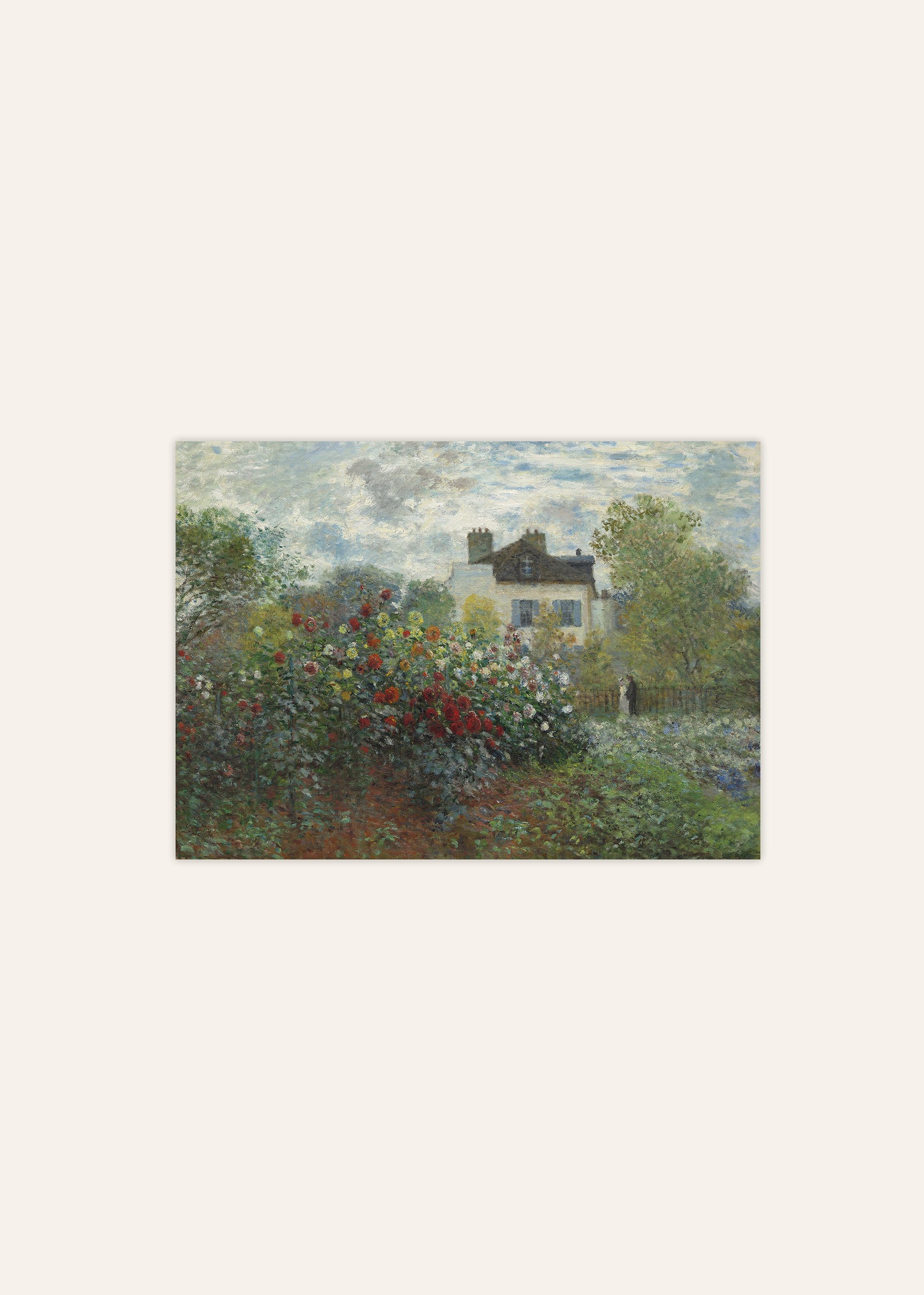 Monet - Vintage Summer House Poster