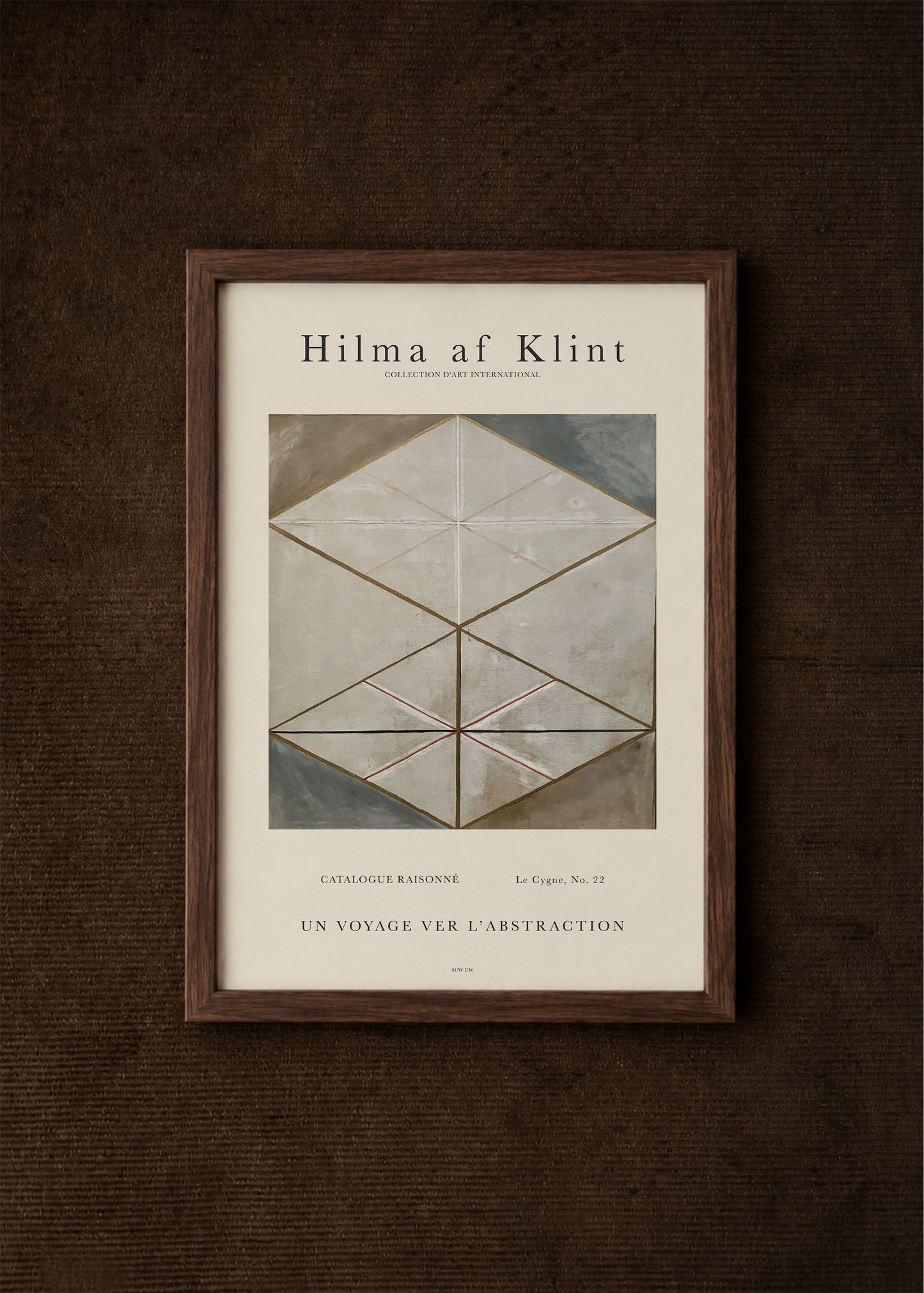 Hilma af Klint - Le Cygne Poster