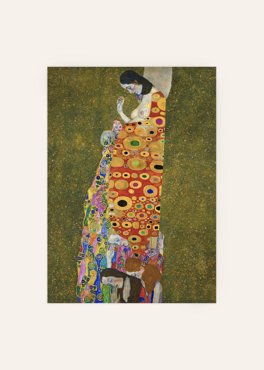 Hope II Poster Gustav Klimt