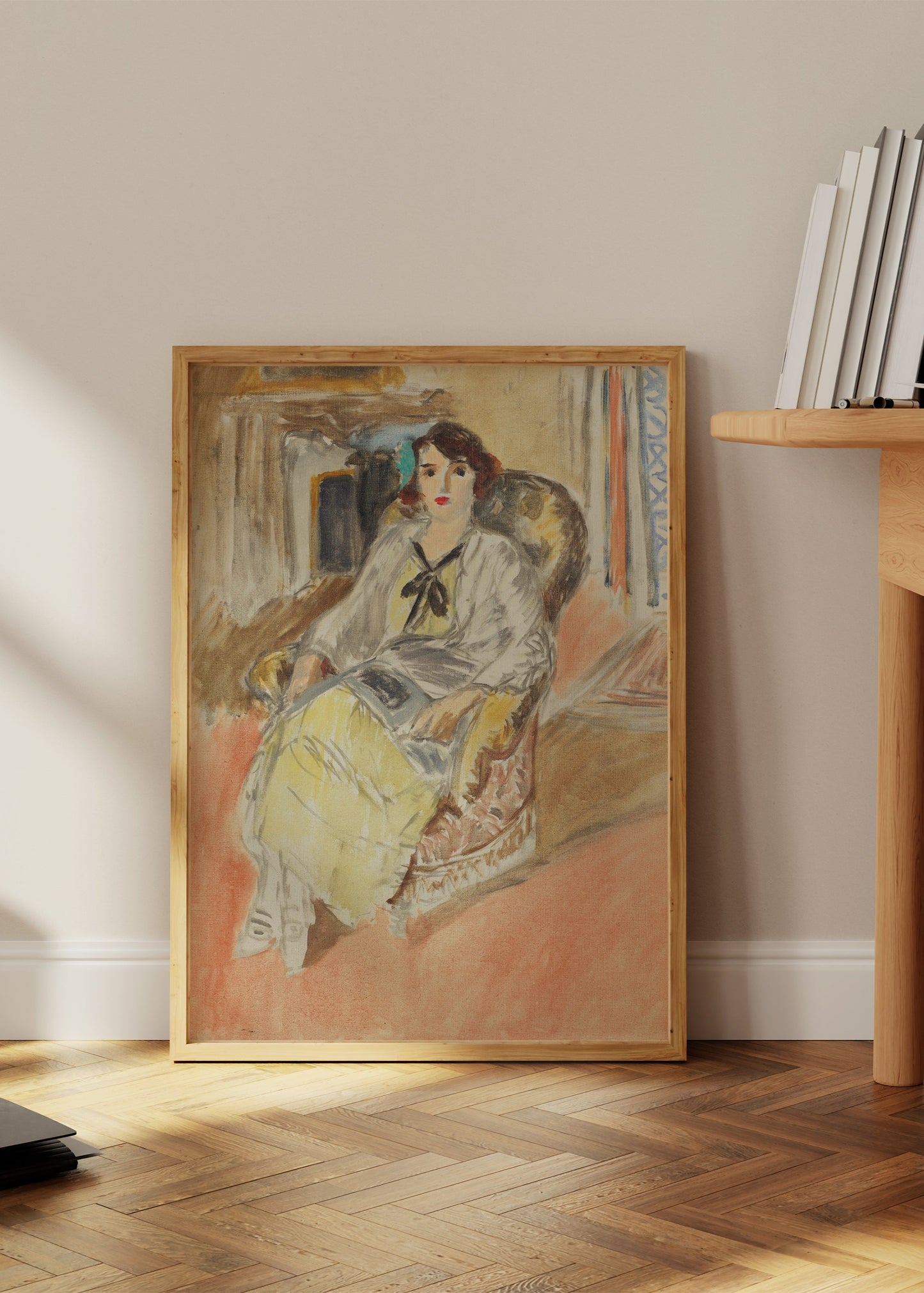 Jeune Fille Assise Poster Henri Matisse