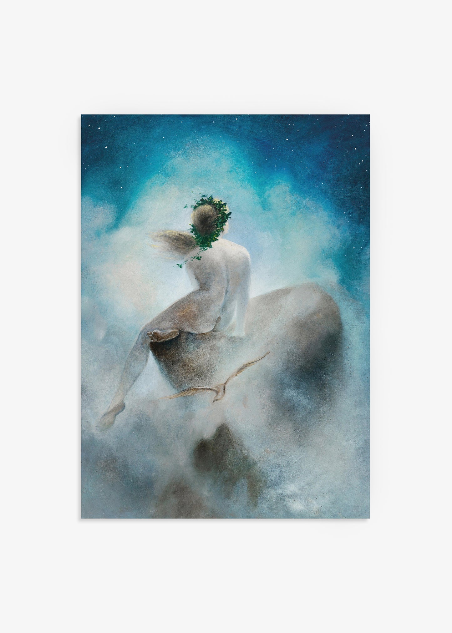 Karl Wilhelm Diefenbach Asking The Stars Print