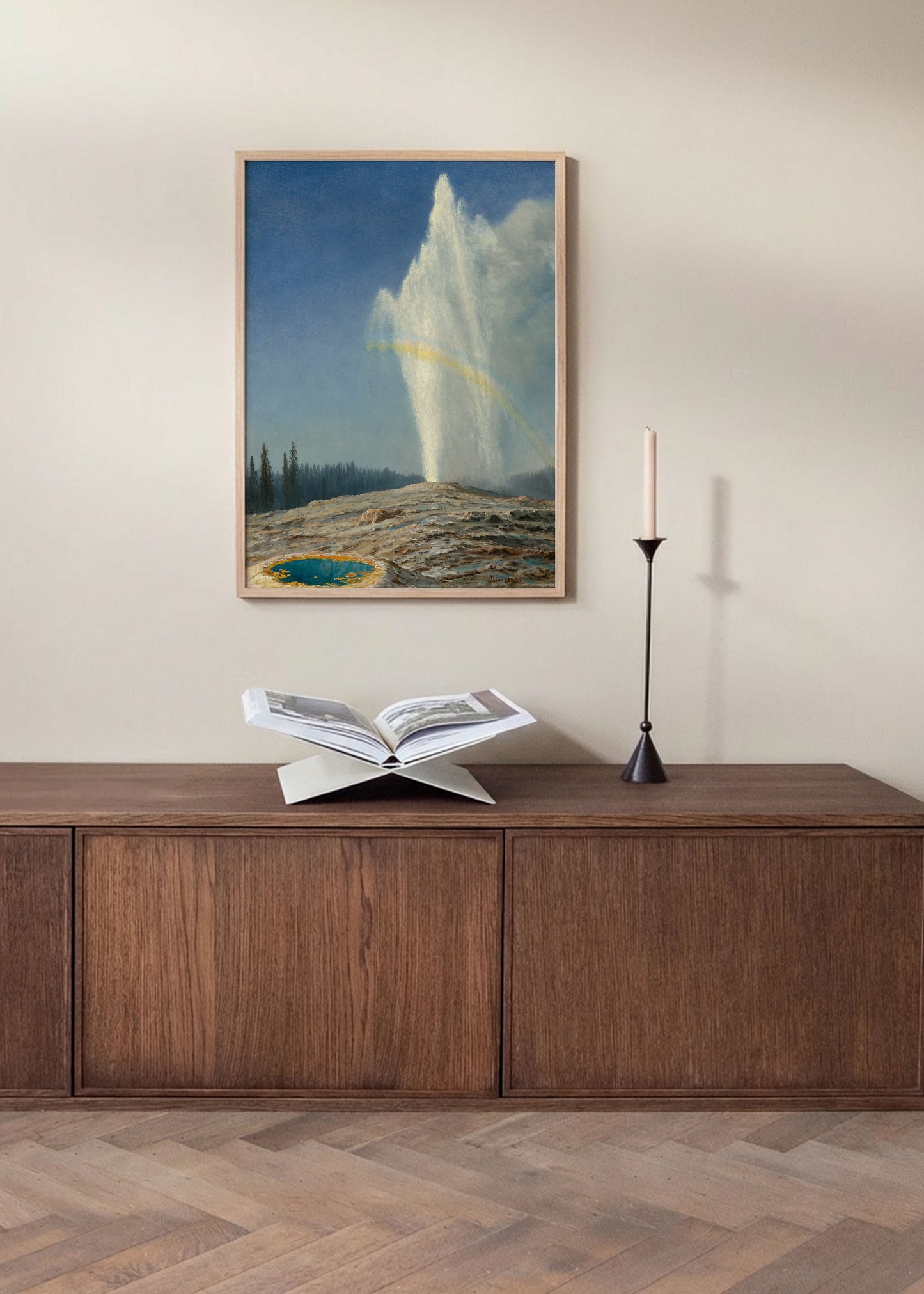 Old Faithful Geyser Poster