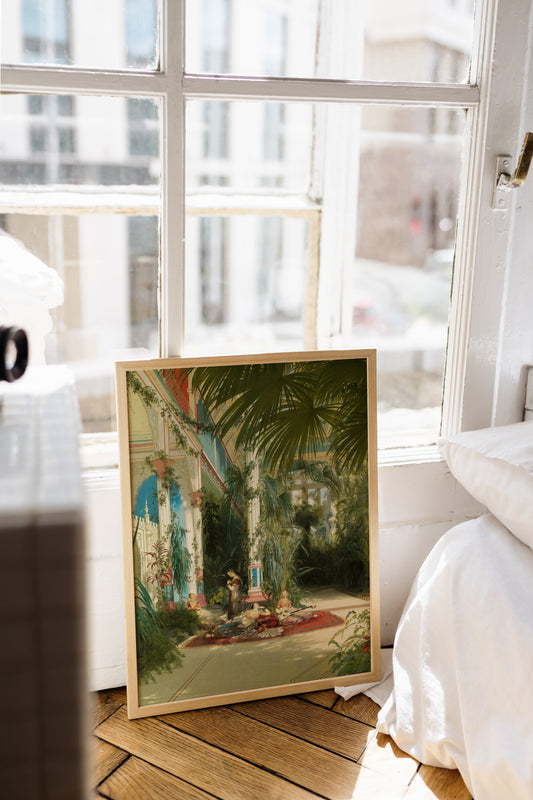 The Interior of the Palm House Poster